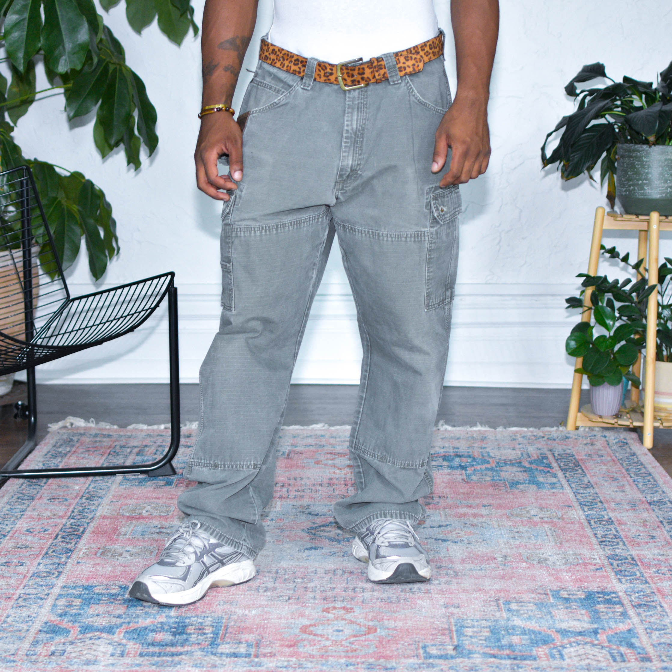 Vintage Wrangler Riggs Double Knee Olive Workwear Pants
