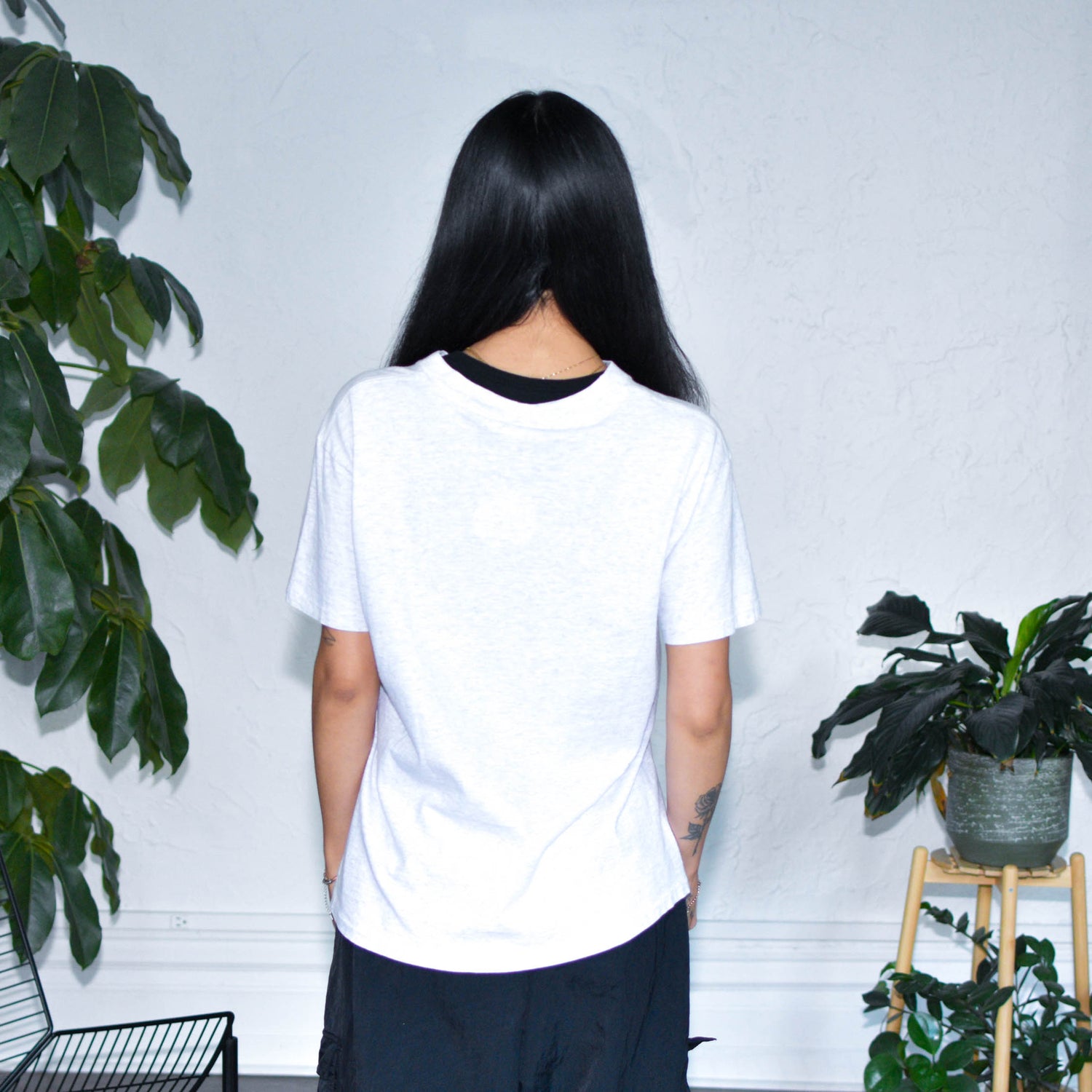 Vintage Chicago Bears Nutmeg Mills Gray Graphic T-Shirt