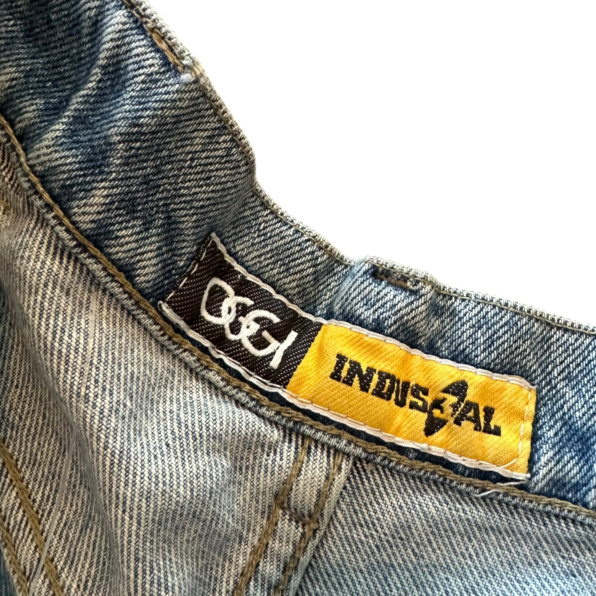 Vintage OGGI Indus3al Double Knee Jeans