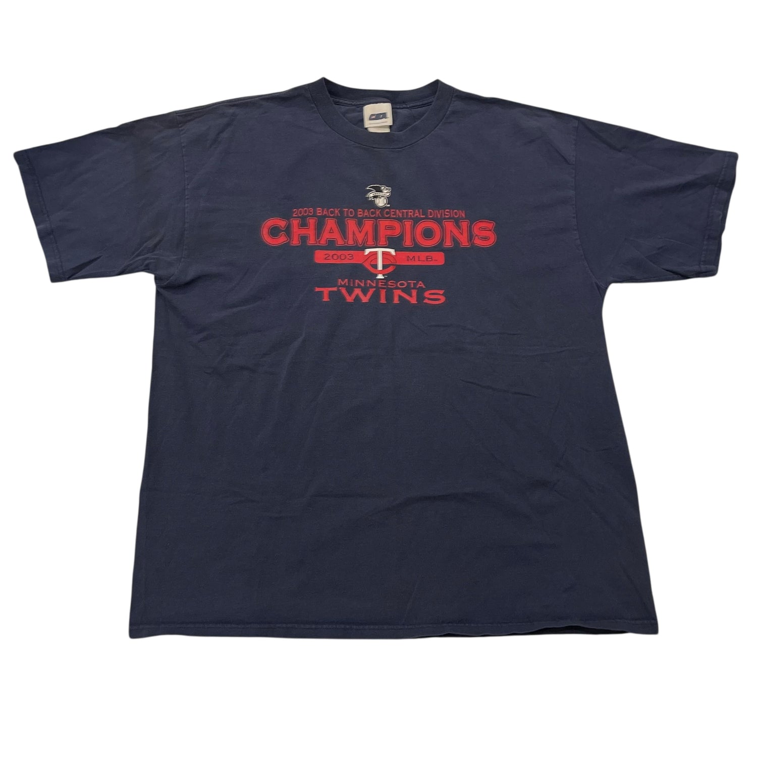 Vintage 2003 Minnesota Twins Division Champions T-Shirt