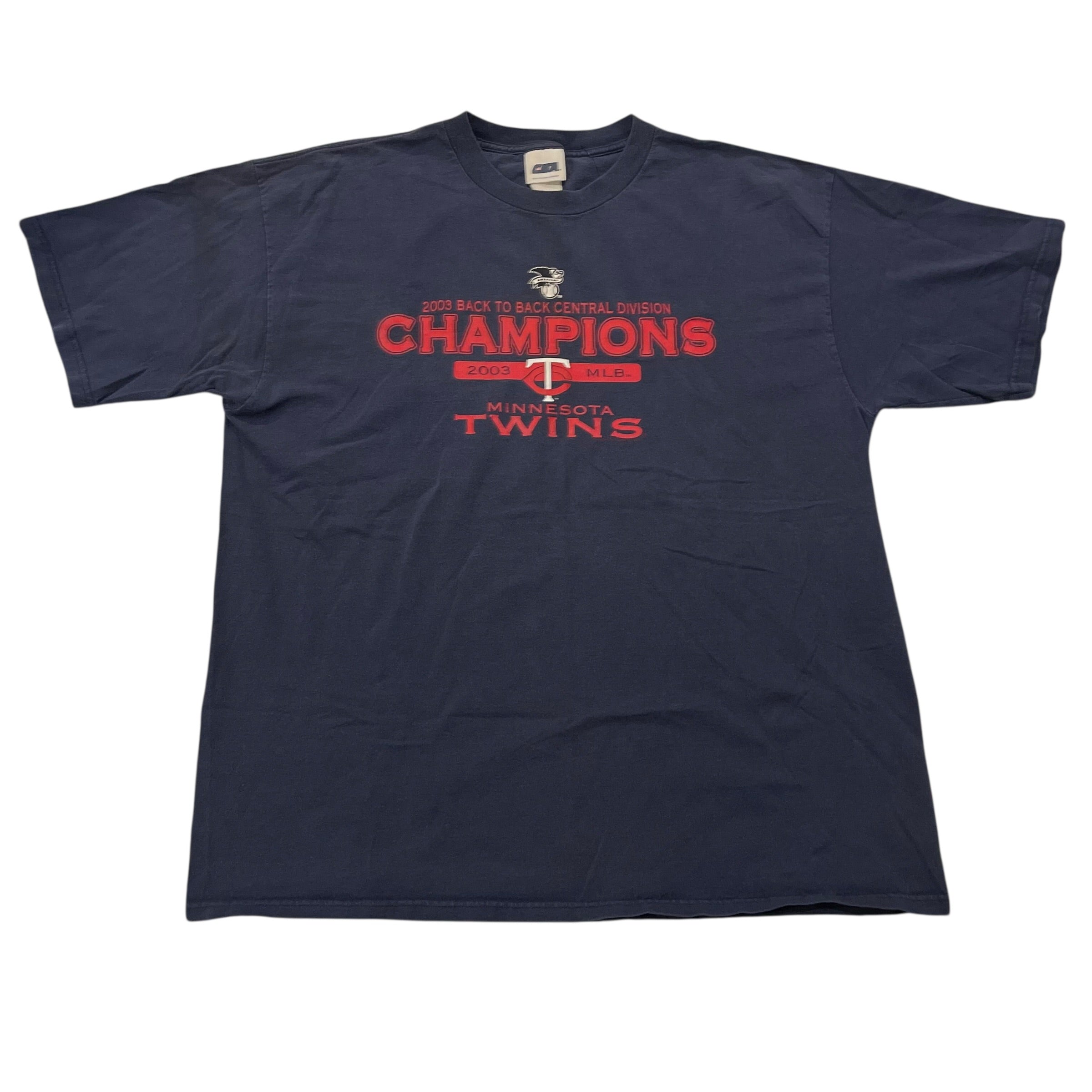 Vintage 2003 Minnesota Twins Division Champions T-Shirt