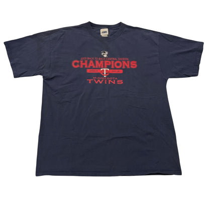 Vintage 2003 Minnesota Twins Division Champions T-Shirt