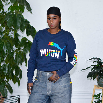 1983 PUMA Rainbow Logo Longlseeve T-Shirt