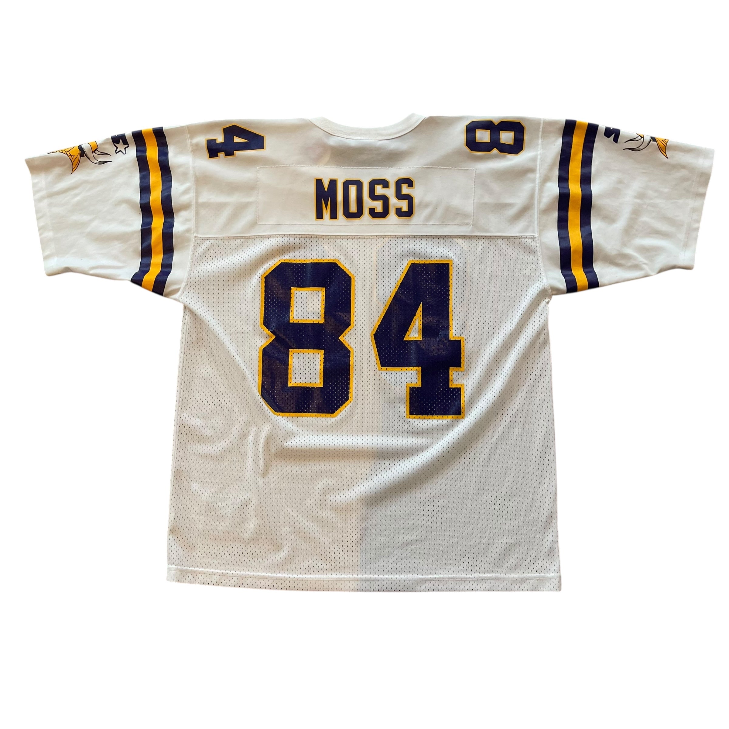 Vintage Randy Moss Minnesota Vikings White Starter Jersey