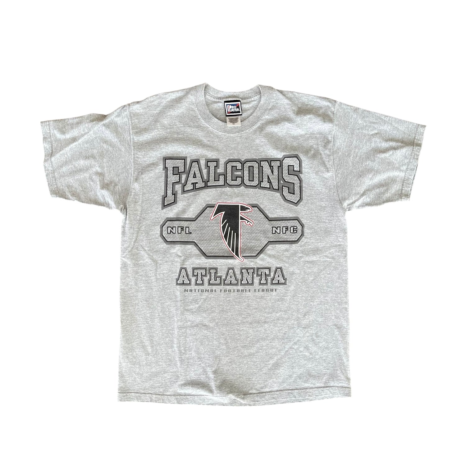 Vintage Pro Player Atlanta Falcons Gray T-Shirt