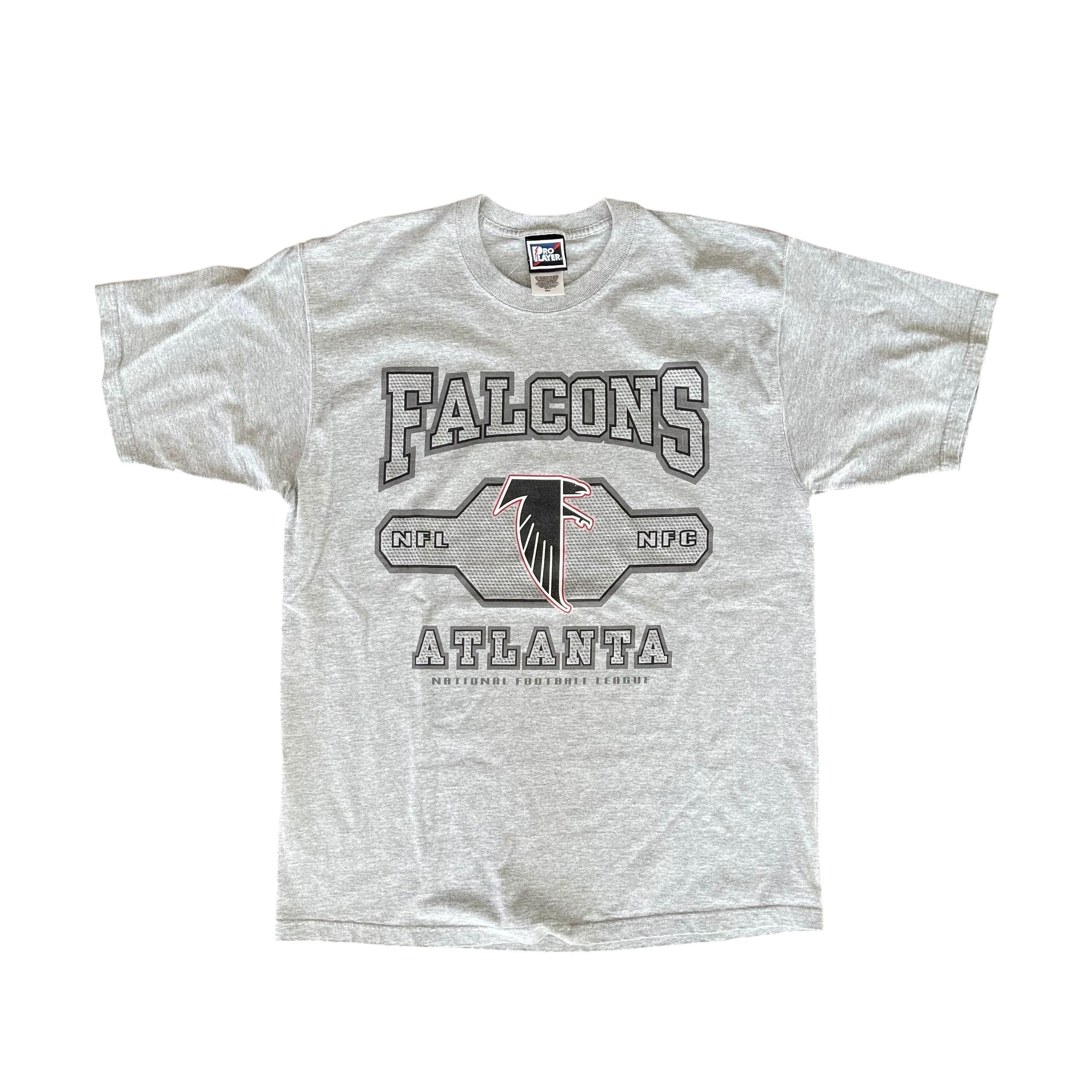 Vintage Pro Player Atlanta Falcons Gray T-Shirt