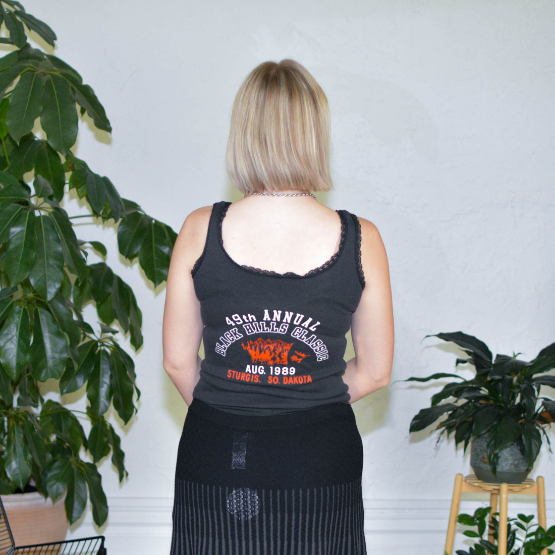 1989 Harley Davidson Lace Tank Top