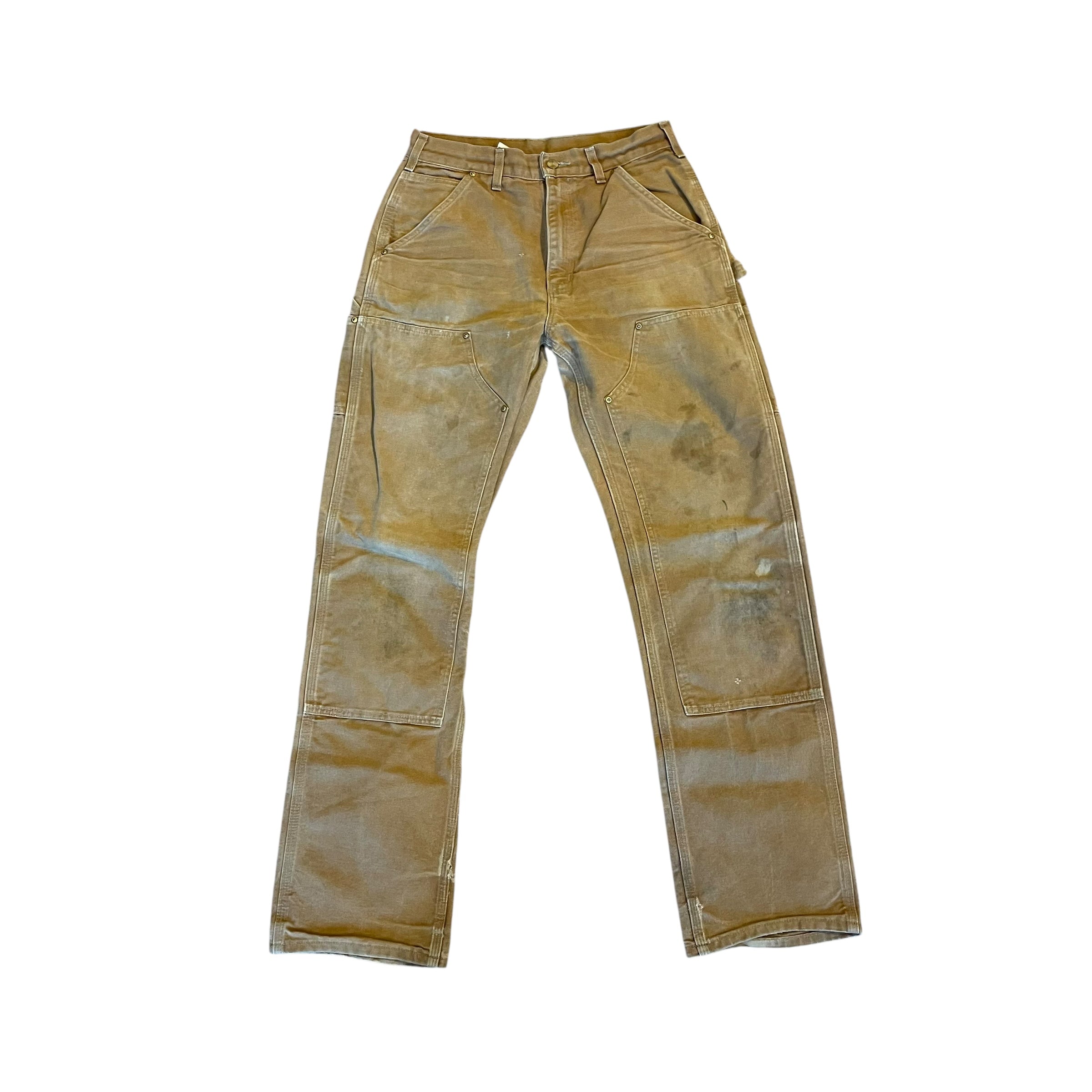 Vintage Distressed Carhartt Brown Double Knee Pants