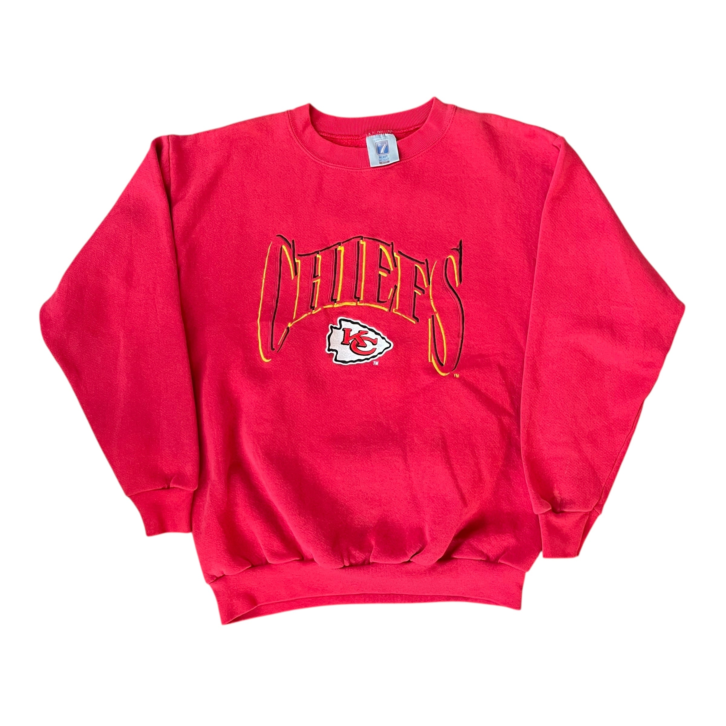 Vintage Kansas City Chiefs Embroidered Sweatshirt