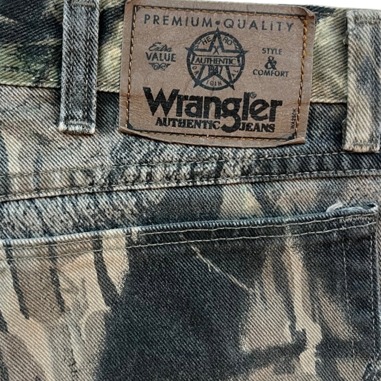 Vintage Wrangler Camo Double Knee Jeans