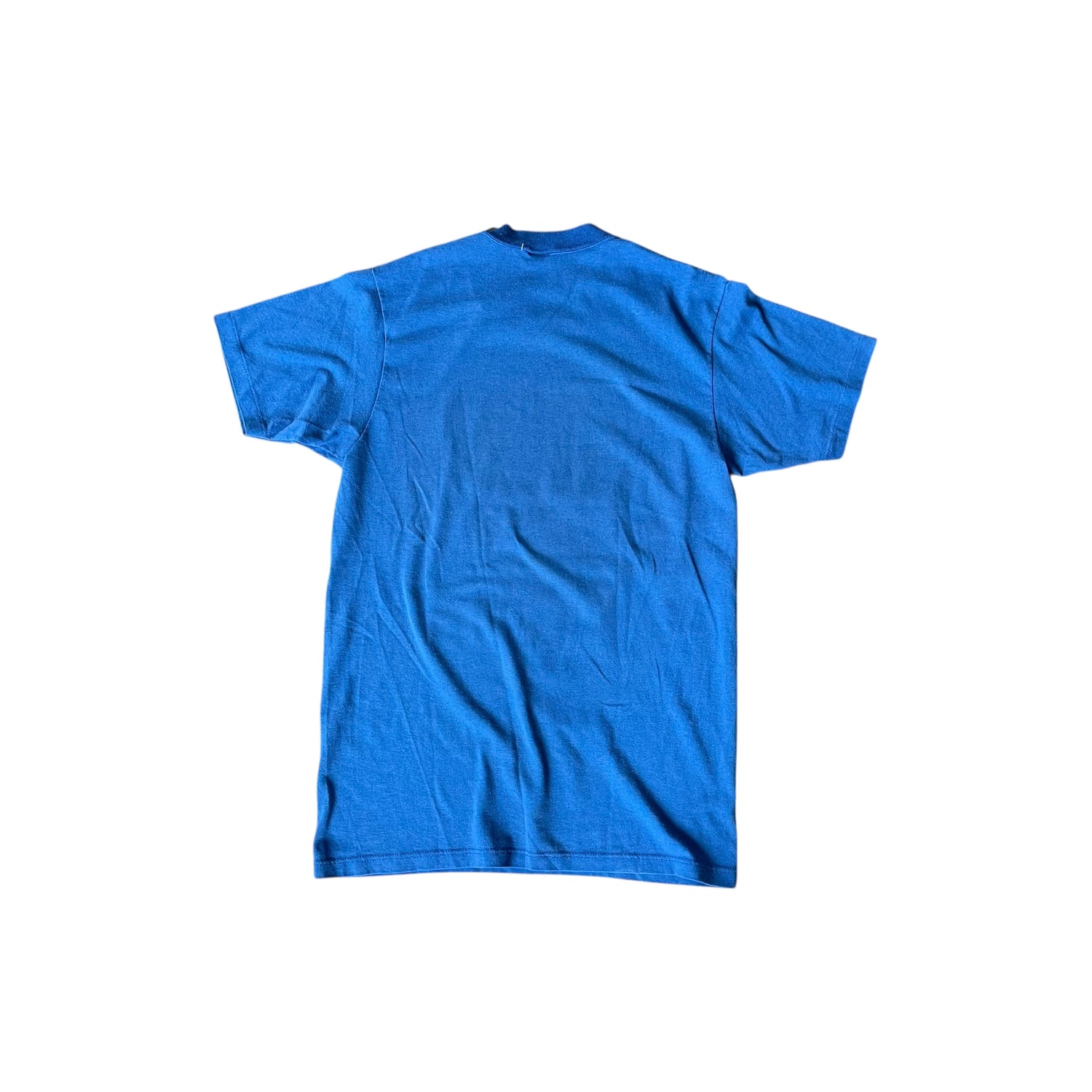 Vintage 90s Detroit Lions Blue Logo T-Shirt