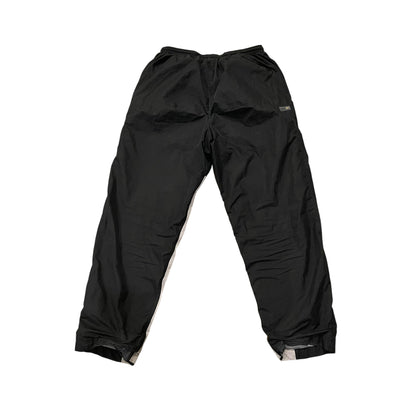 Vintage Y2K Black Nike Black &amp; White Striped Track Pants
