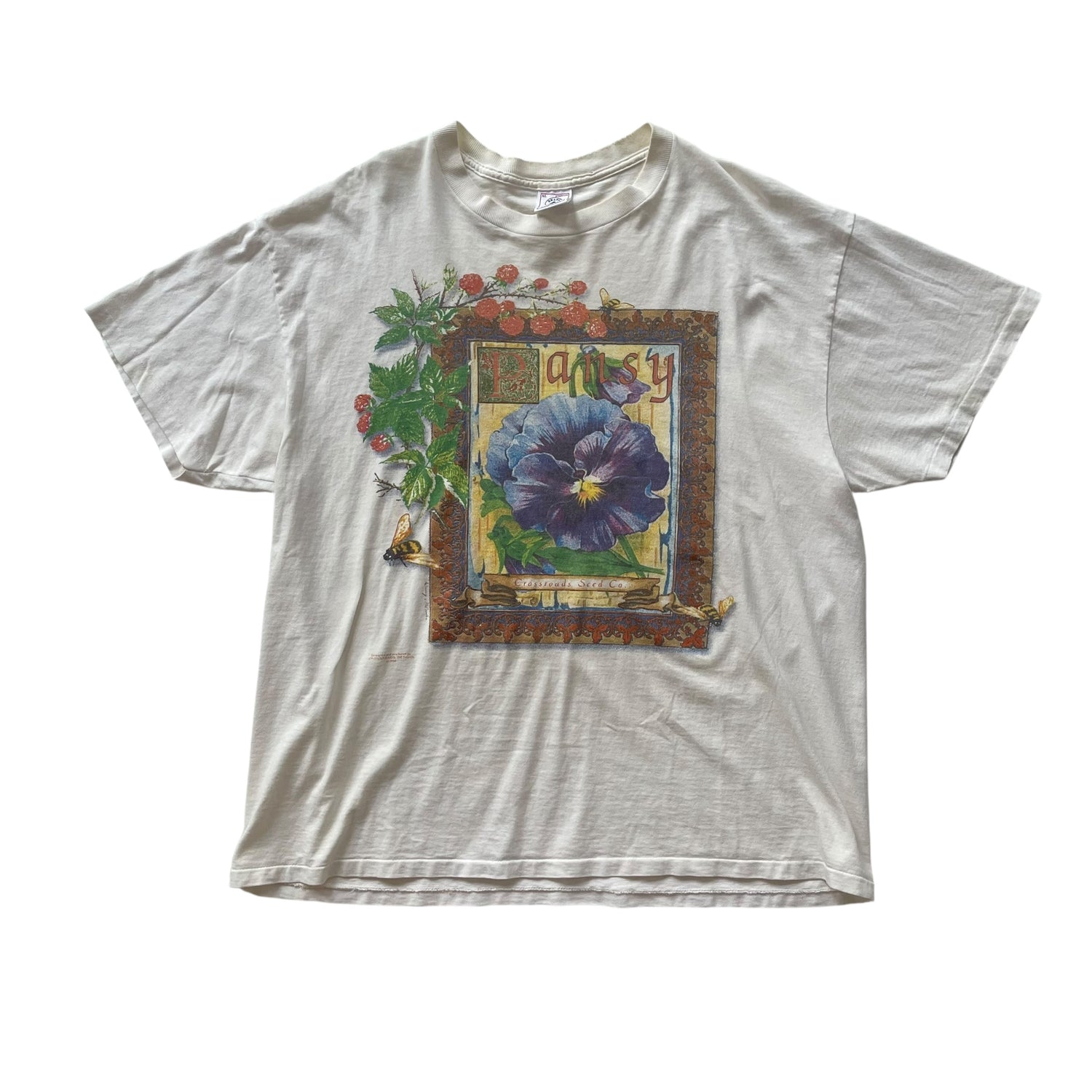 Vintage Crossroads Designs Floral T-Shirt