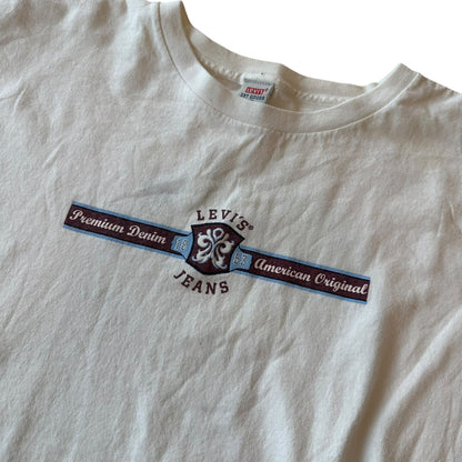 Vintage Y2K Levi’s Jeans Logo T-Shirt