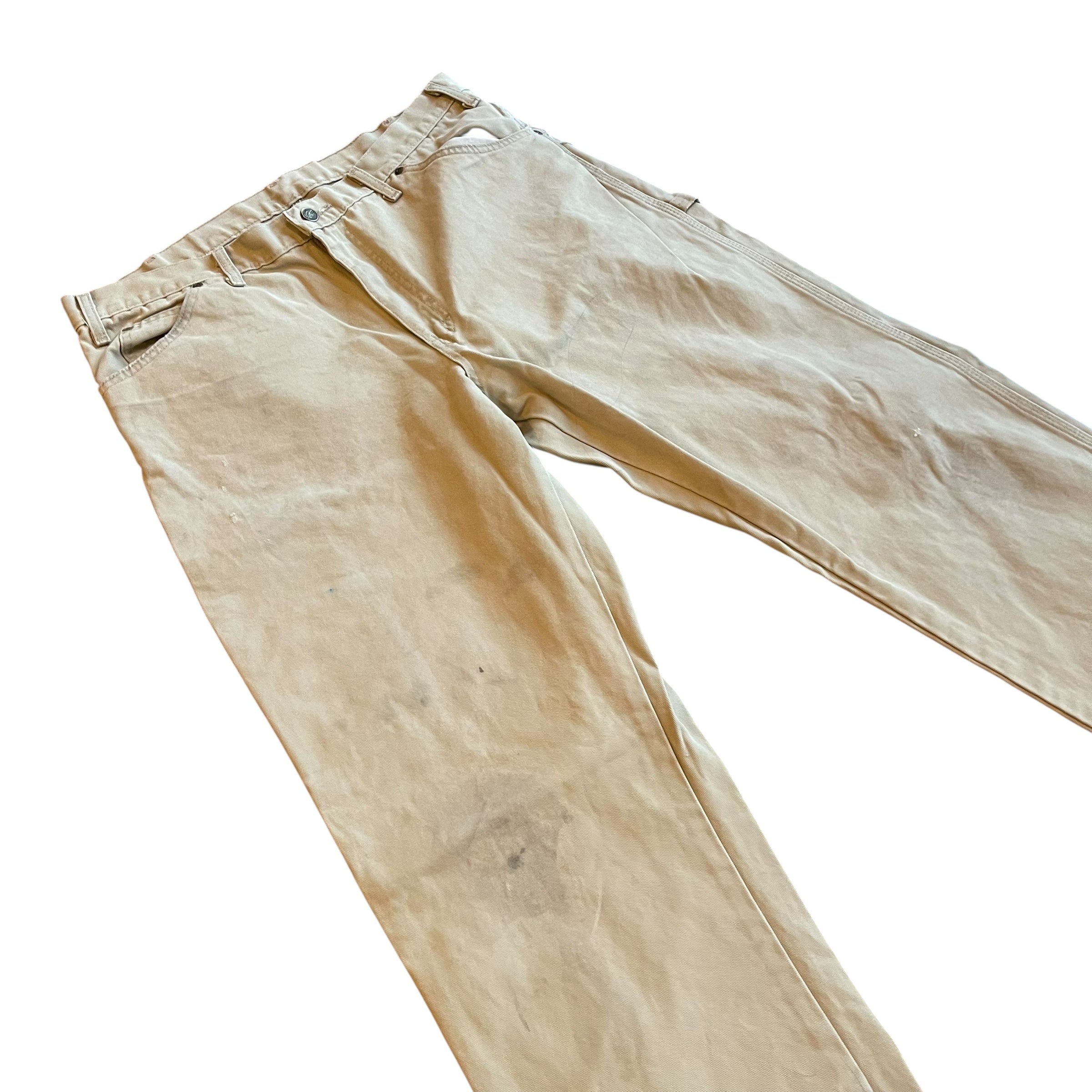 Vintage Distressed Carhartt Neutral Carpenter Pants