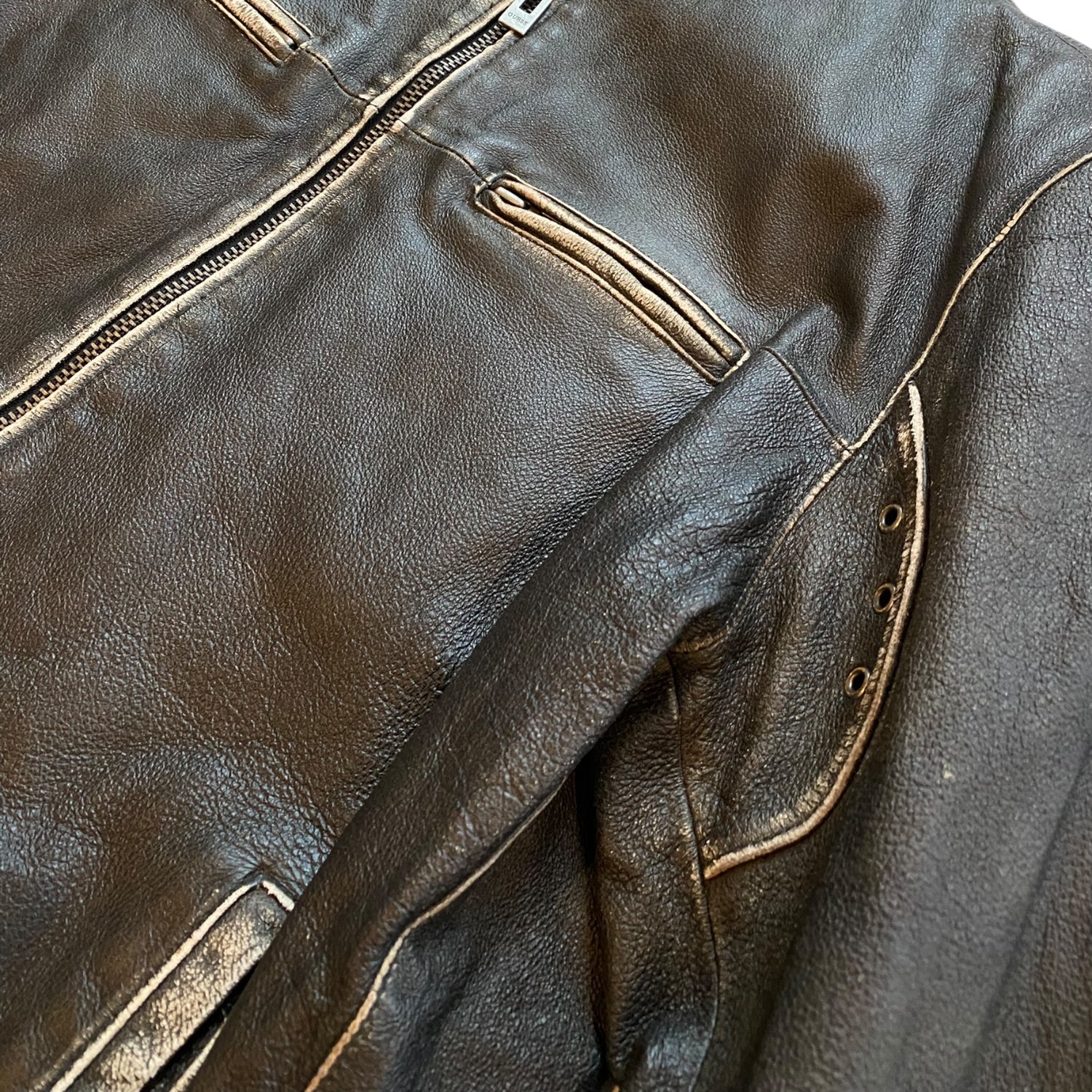 Vintage Guess Leather Jacket