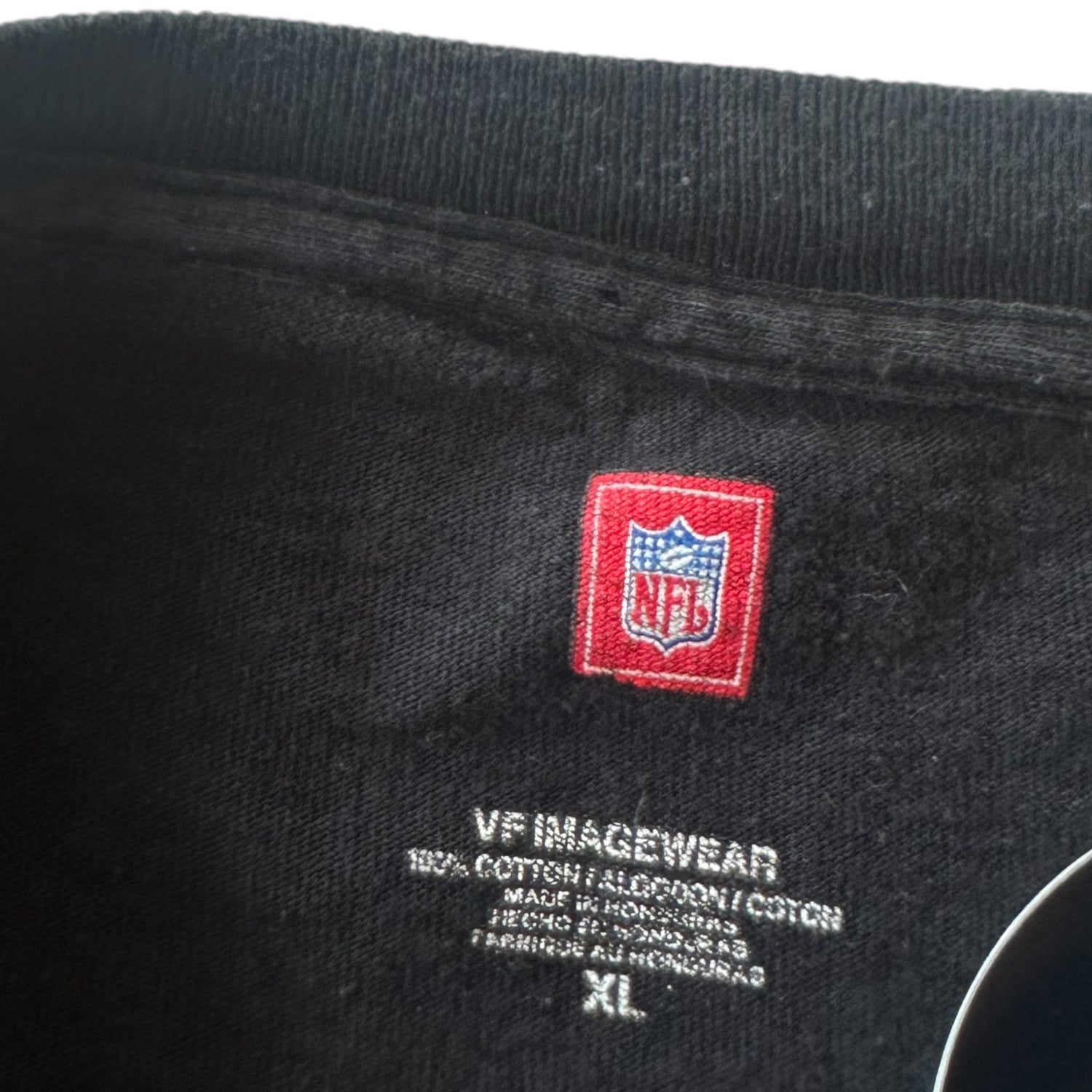 Y2k ‘Real Men Wear Black’ Raiders T-Shirt