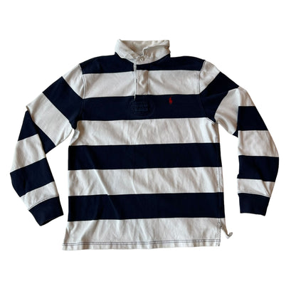 Vintage Polo Ralph Lauren Stripped Long Sleeve Rugby