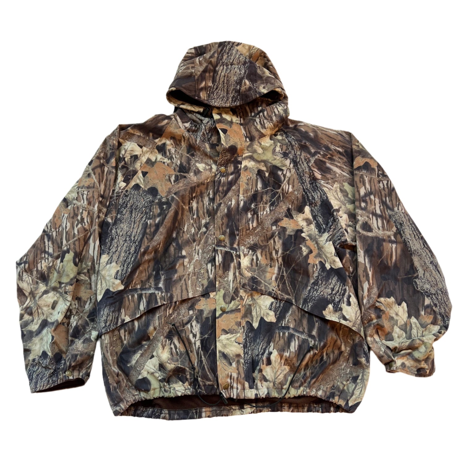 Vintage Cabelas Camo Fleece-Lined Jacket