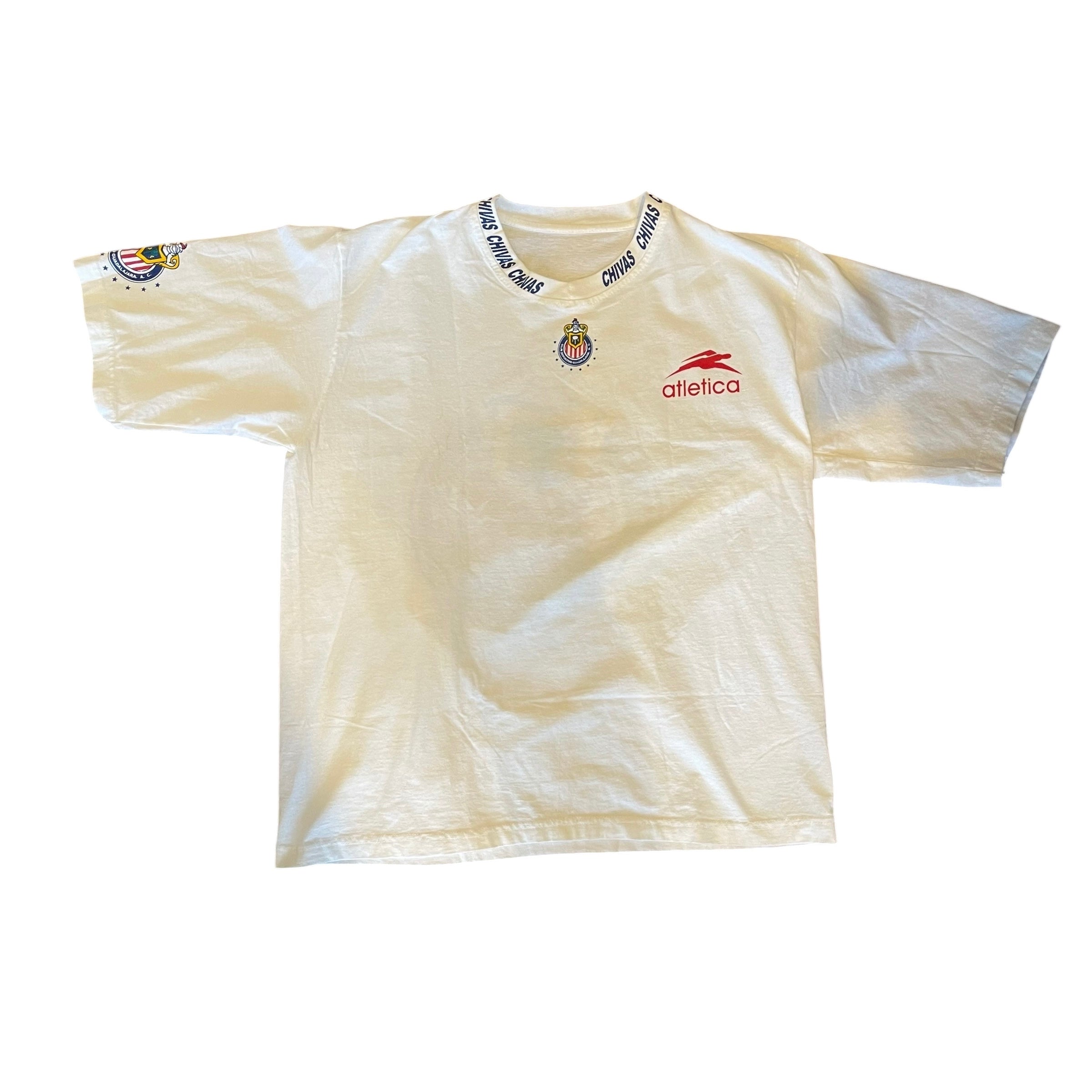 Vintage 90s Chivas de Guadalajara Logo Graphic T-Shirt