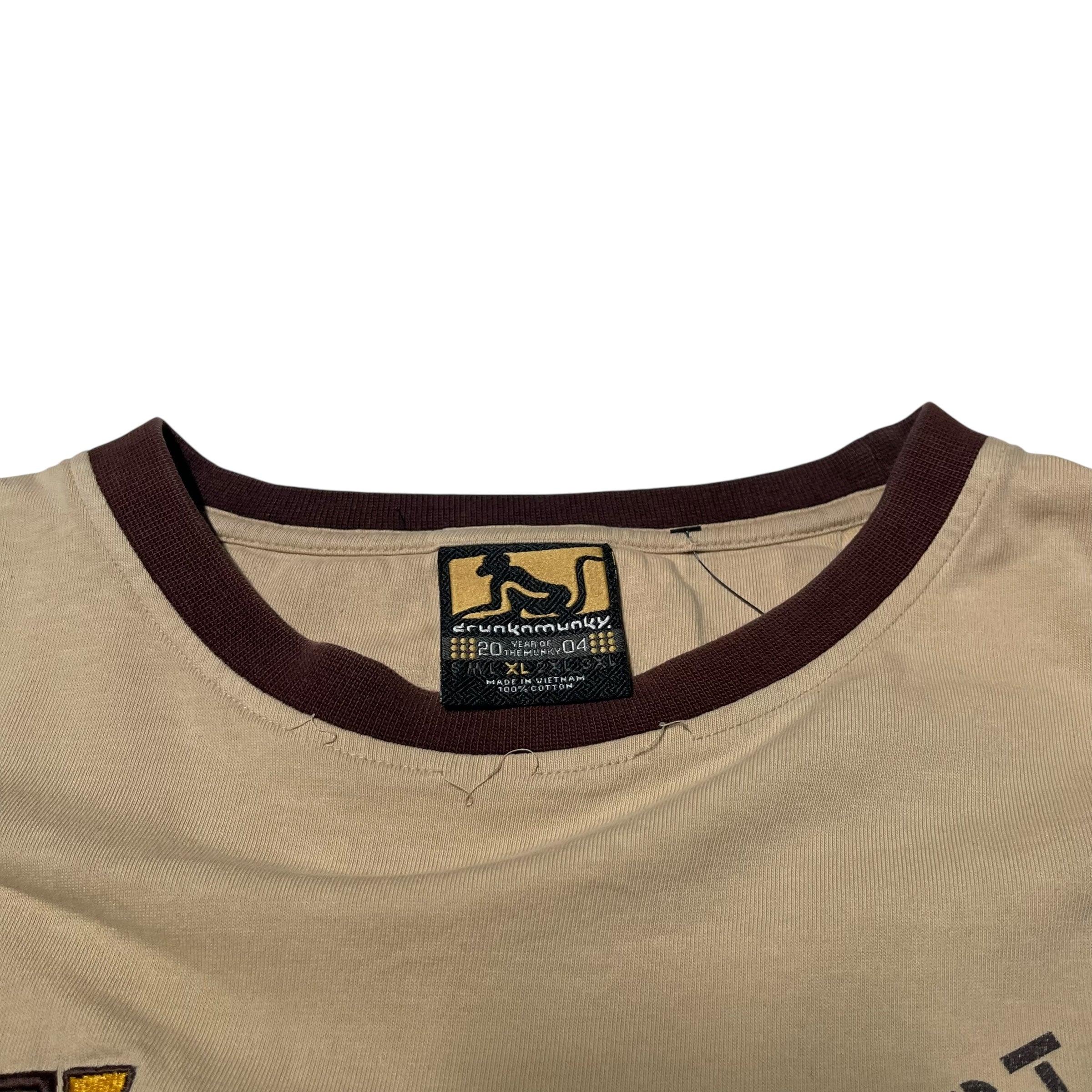 Vintage Y2K DrunkNmunky Graphic Tee