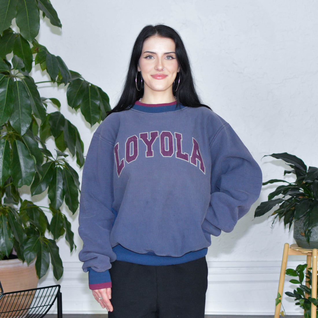 Vintage Loyola Logo Crewneck