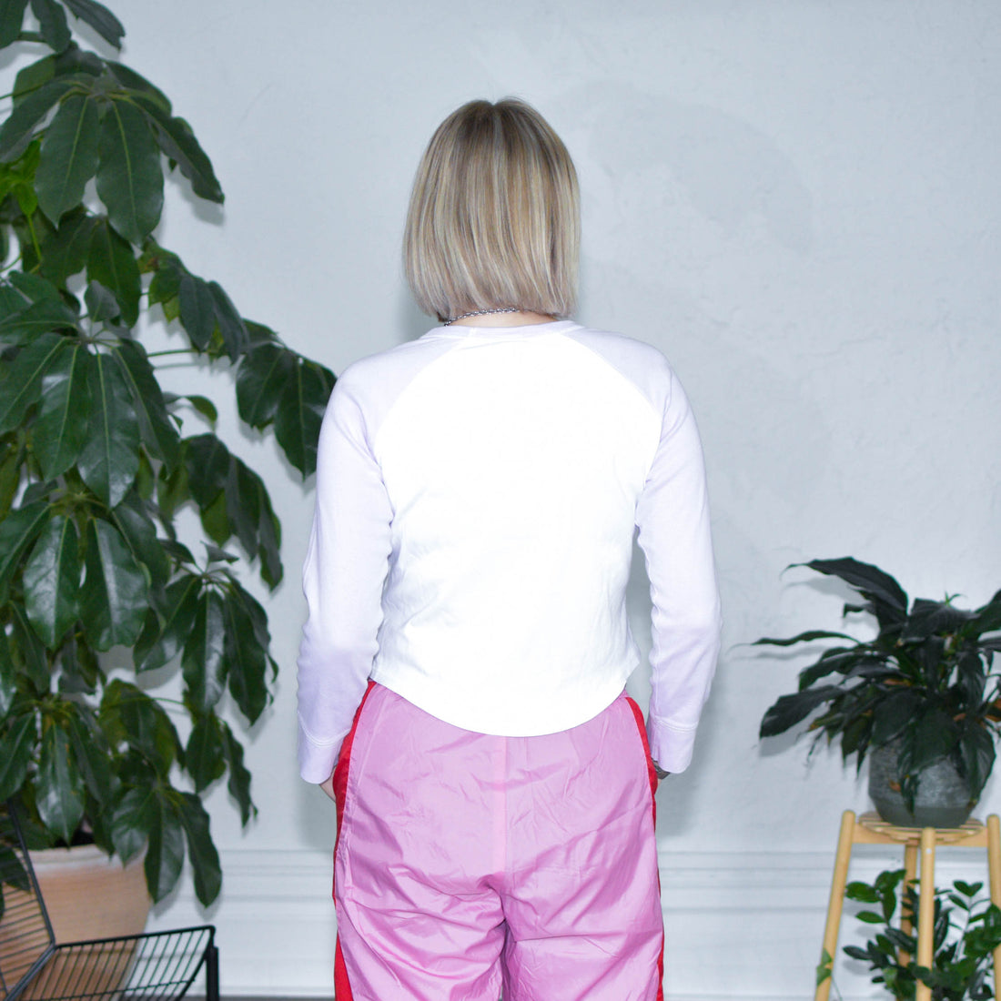 Y2k Old Navy Logo Femme Long Sleeve Top