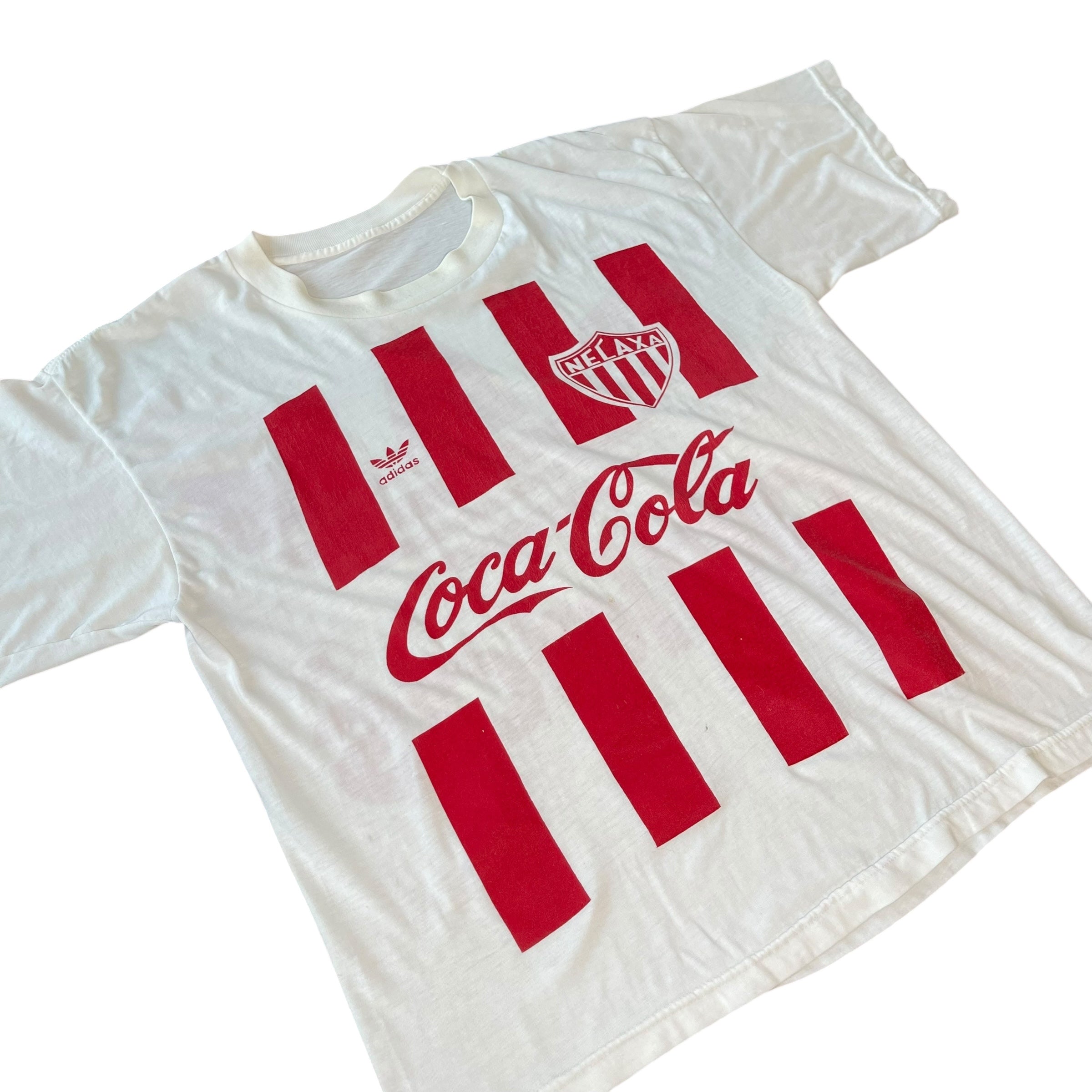Vintage 1997 Club Necaxa Jersey Style T-Shirt