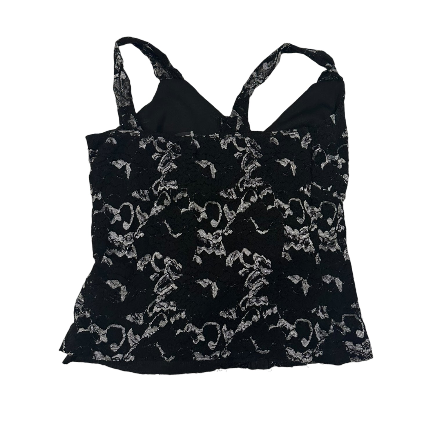 Y2k Studio Y Lace Corset Style Tank Top