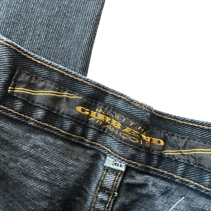 Vintage Marithe Francois Girbaud Black Denim Jeans