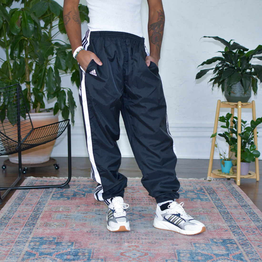 2001 Adidas Lined Track Pants