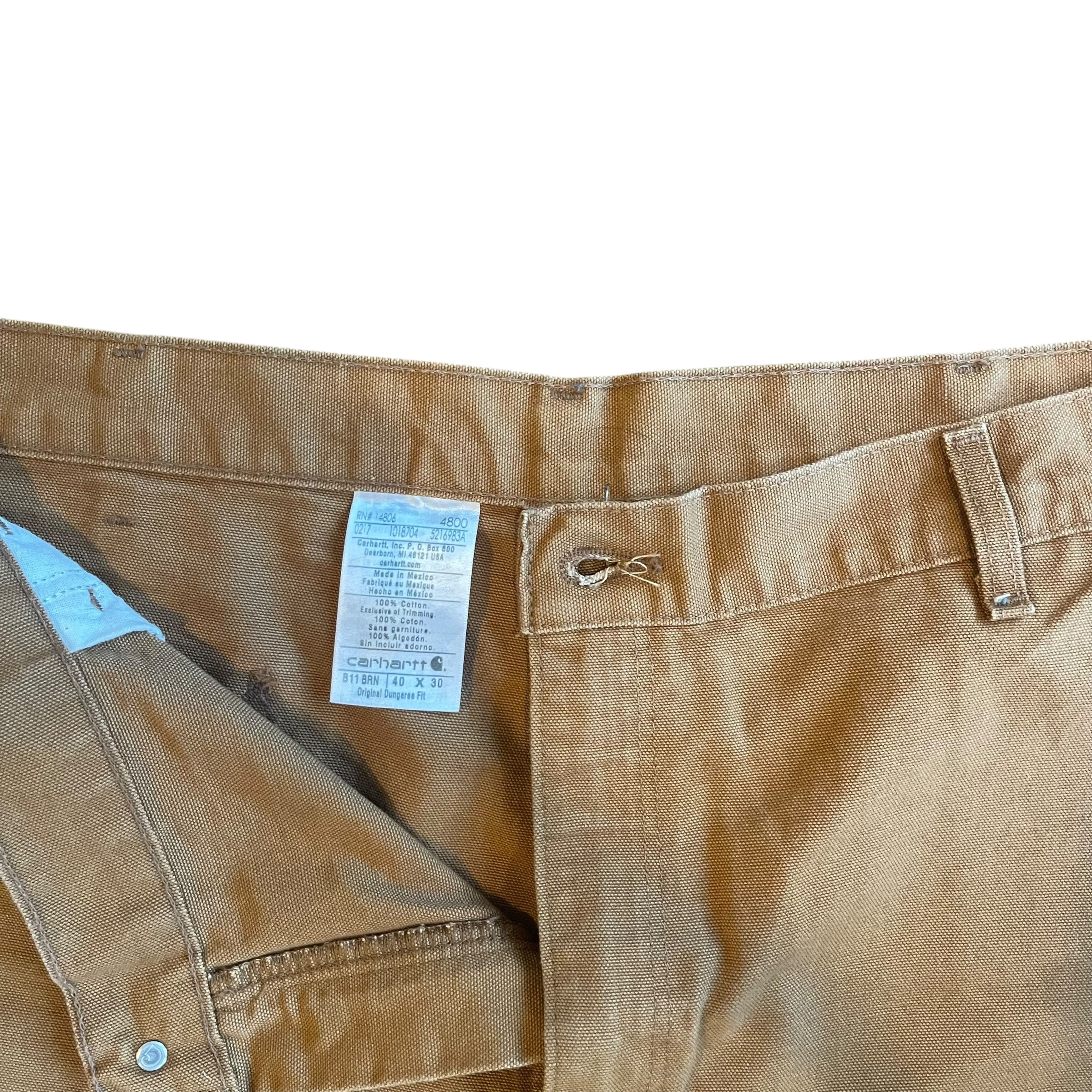 Vintage Carhartt Signature Brown Work Pants