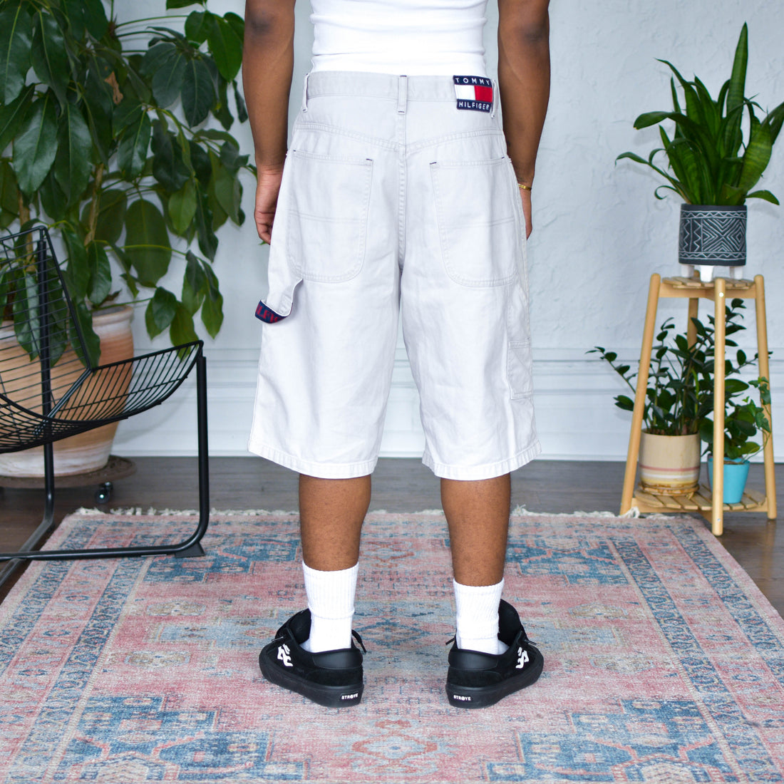 Vintage Tommy Jeans White Jean Shorts