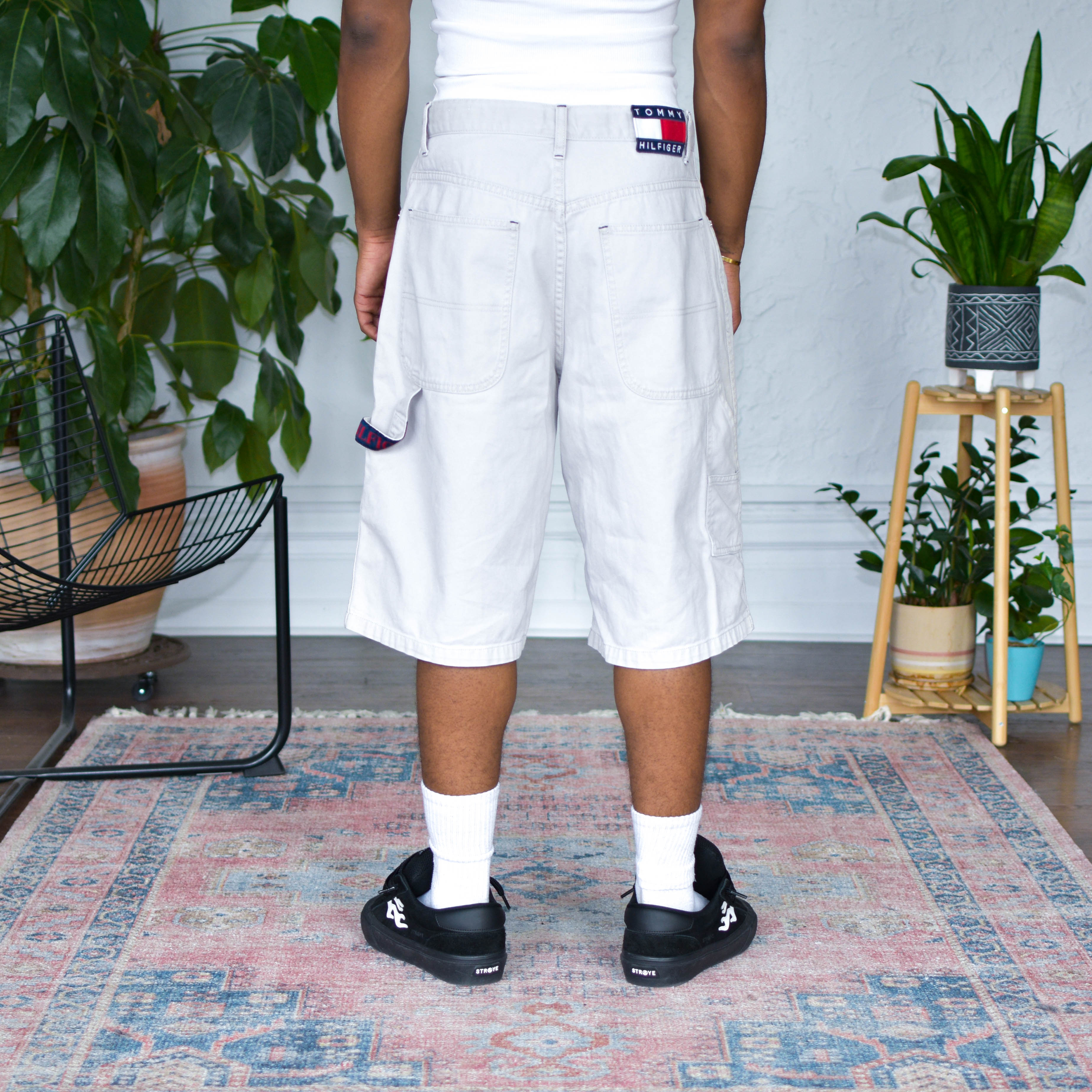 Vintage Tommy Jeans White Jean Shorts