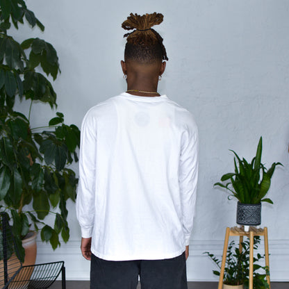 Vintage Exploration Sunflower Long SLeeve Graphic T-Shirt