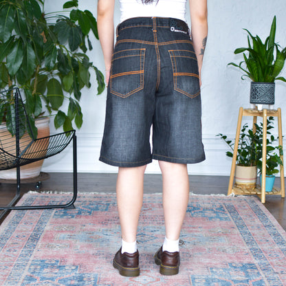Vintage Y2K SouthPole Dark Wash Jean Shorts