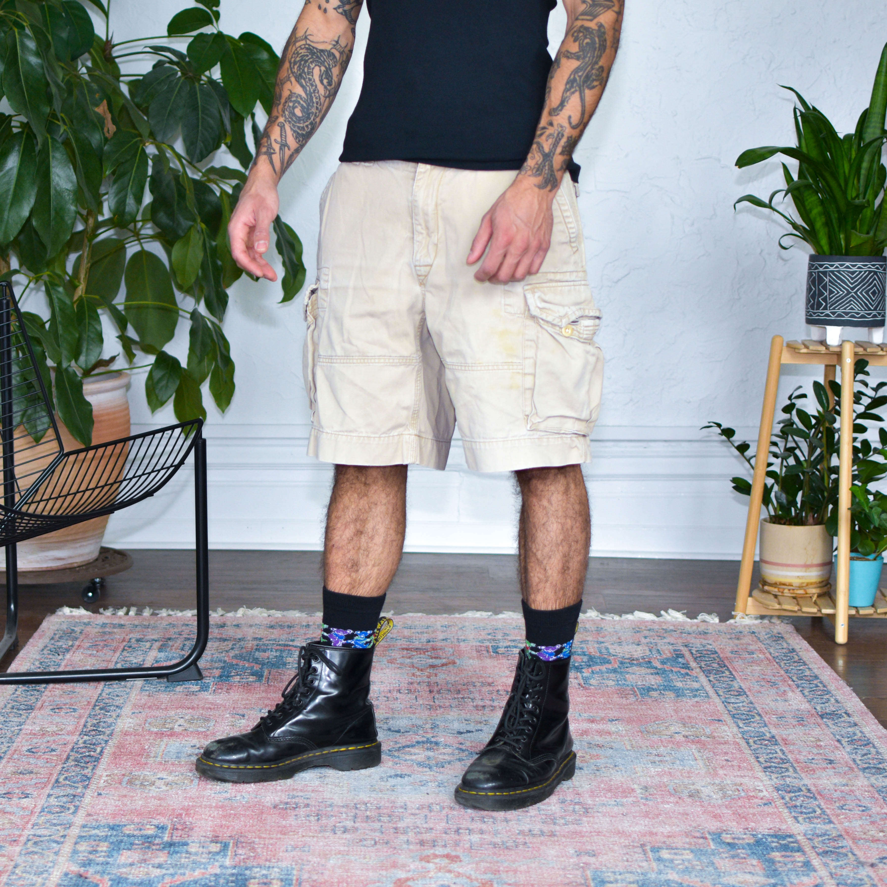 Vintage Polo Ralph Lauren Khaki Cargo Shorts