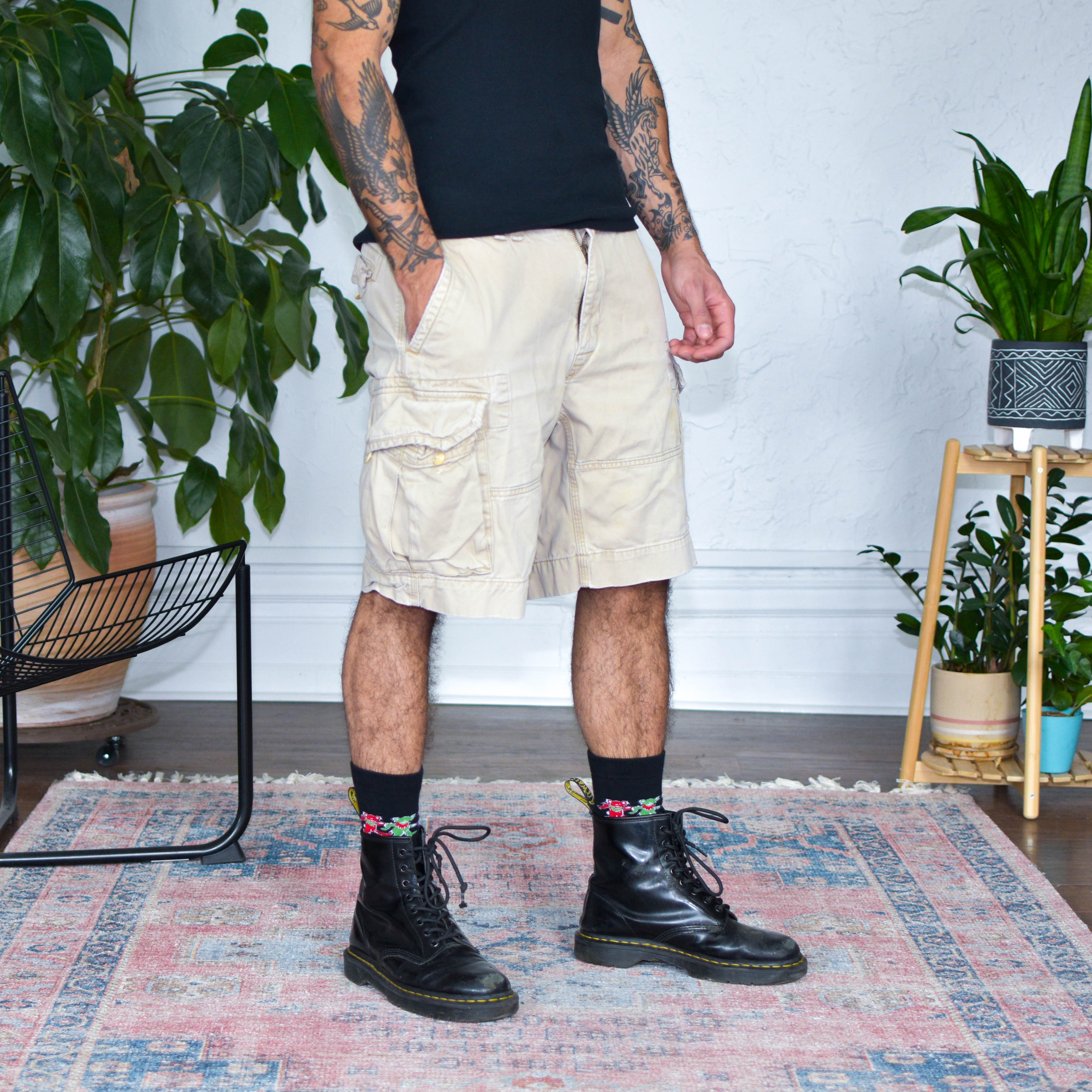 Vintage Polo Ralph Lauren Khaki Cargo Shorts