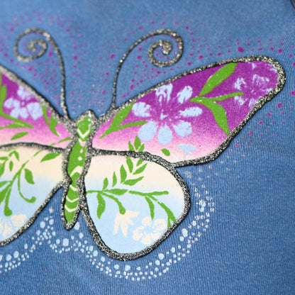 Vintage Y2K UR it Butterfly Baby Tee