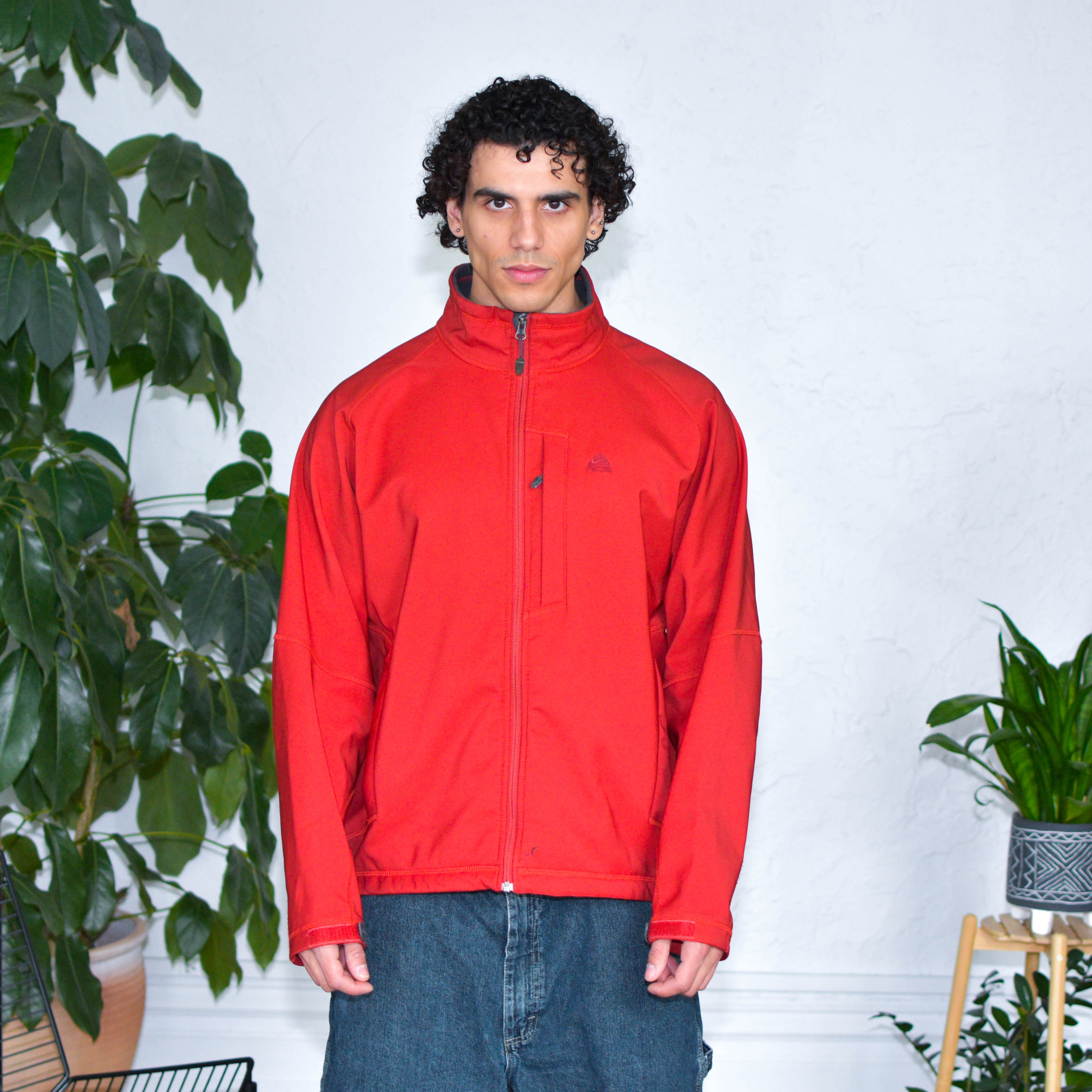 Vintage Nike ACG Red Shell Jacket