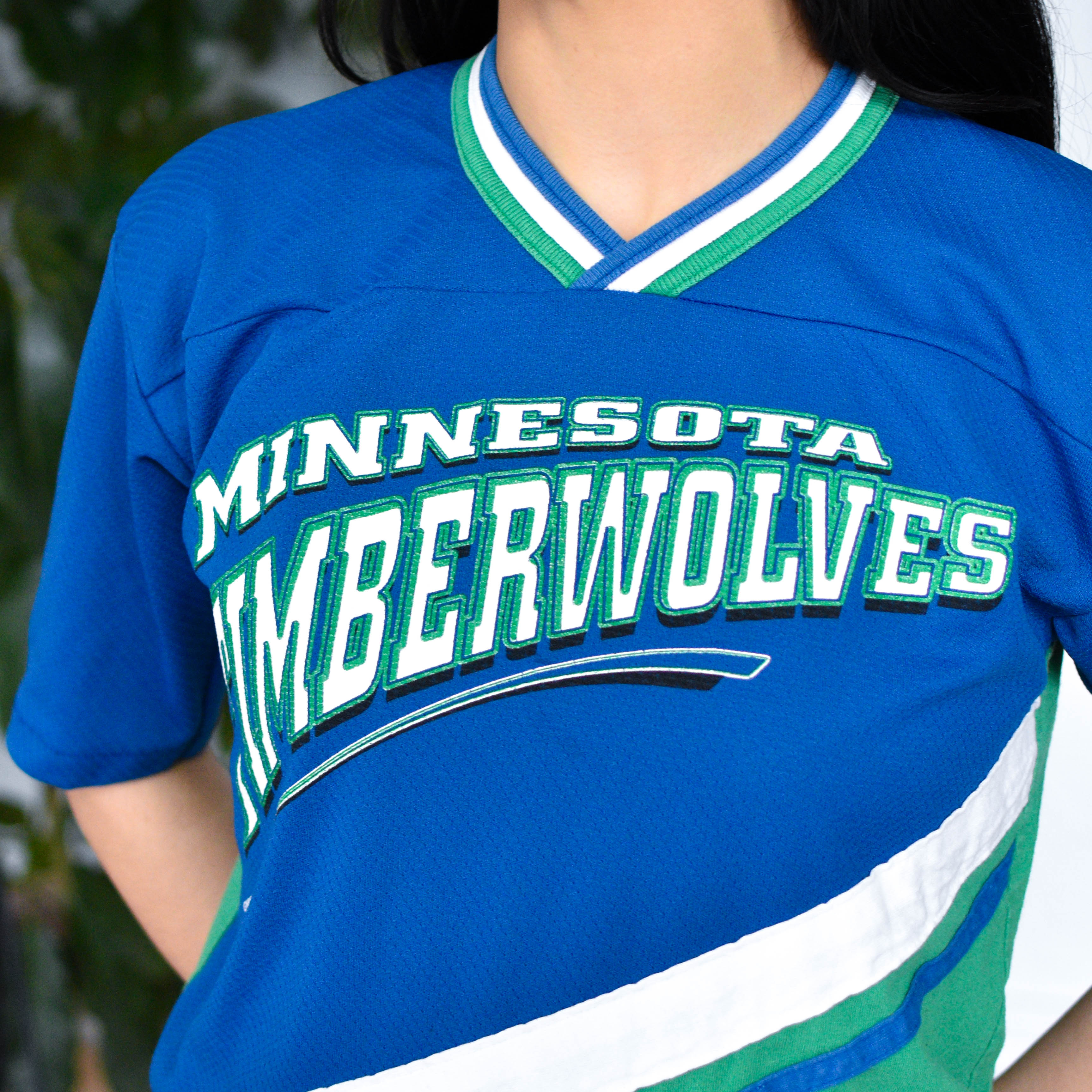 Vintage 90s Minnesota Timberwolves Jersey Top