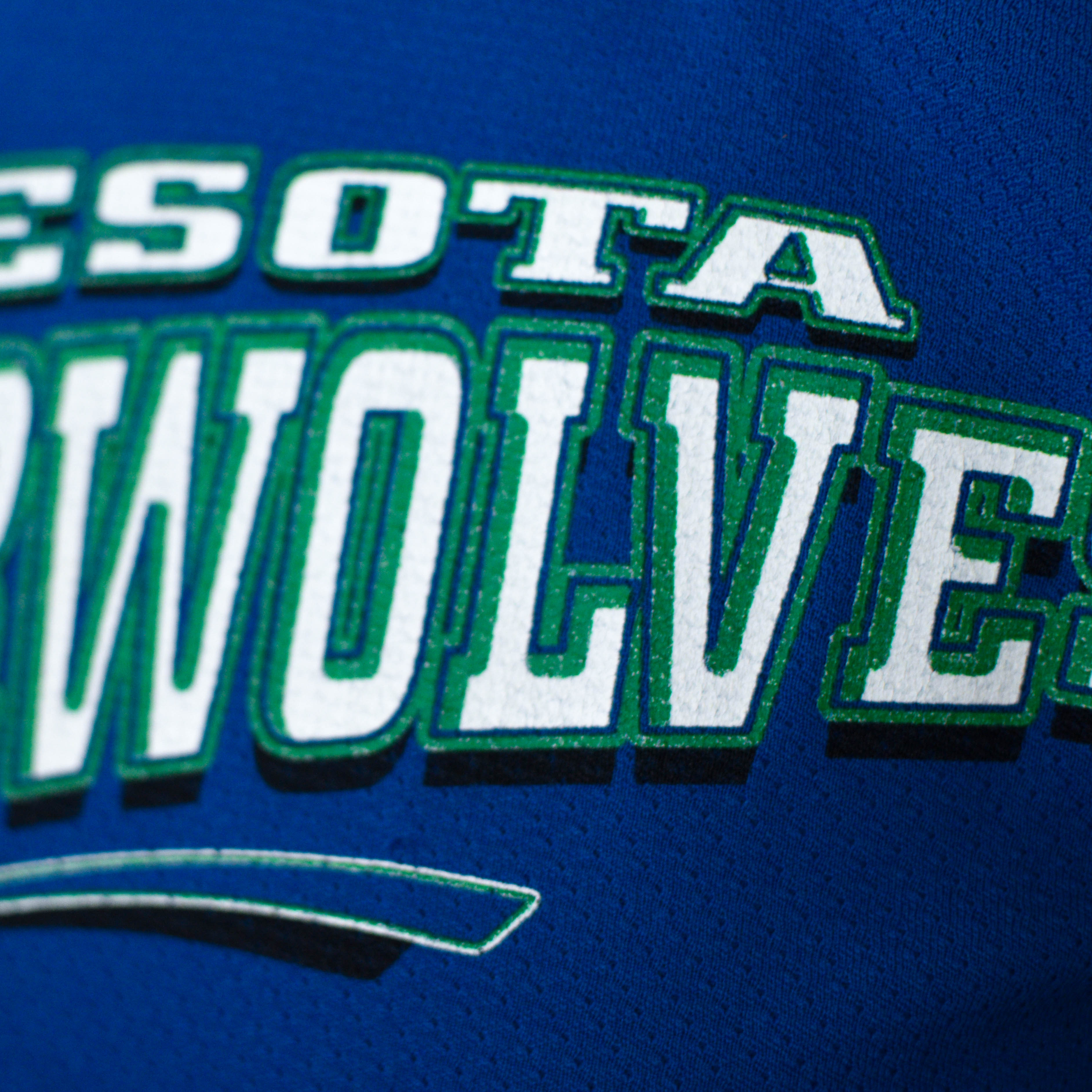 Vintage 90s Minnesota Timberwolves Jersey Top