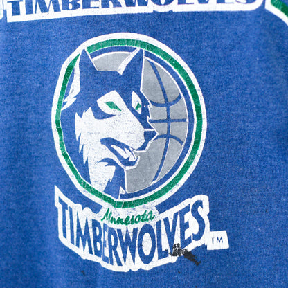 Vintage 90s Minnesota Timberwolves Graphic T-Shirt