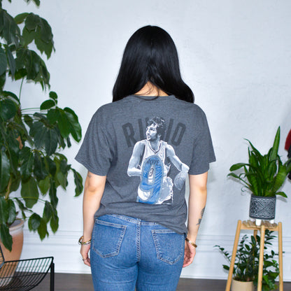 Vintage Minnesota Timberwolves Ricky Rubio Graphic T-Shirt