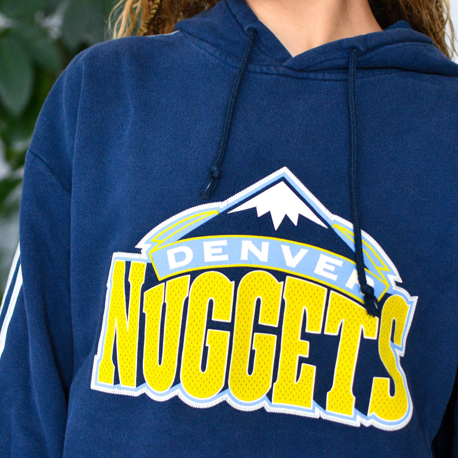 Vintage 2000s Denver Nuggets Adidas Hoodie
