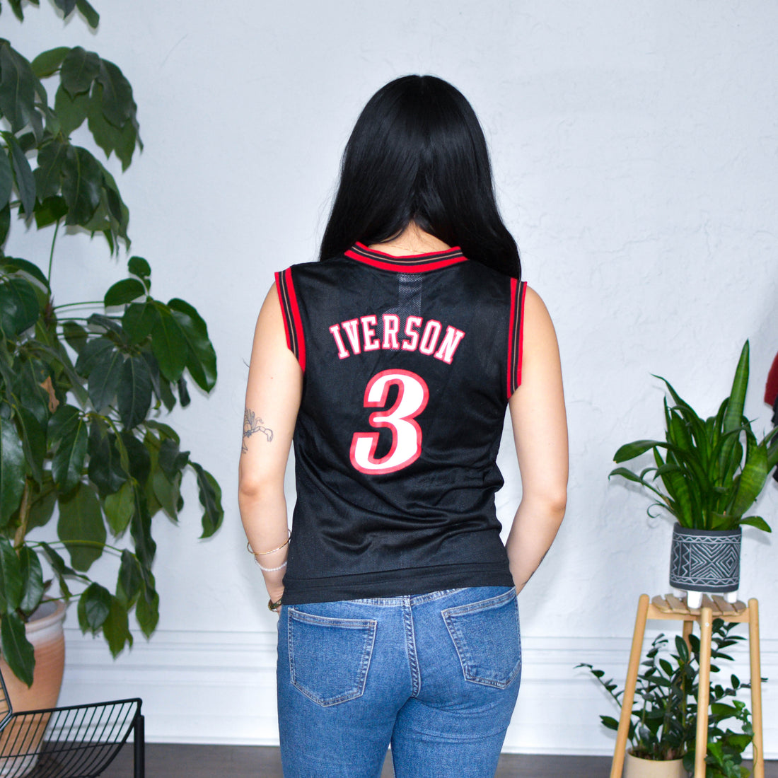 Vintage Philadelphia 76ers Allen Iverson Jersey