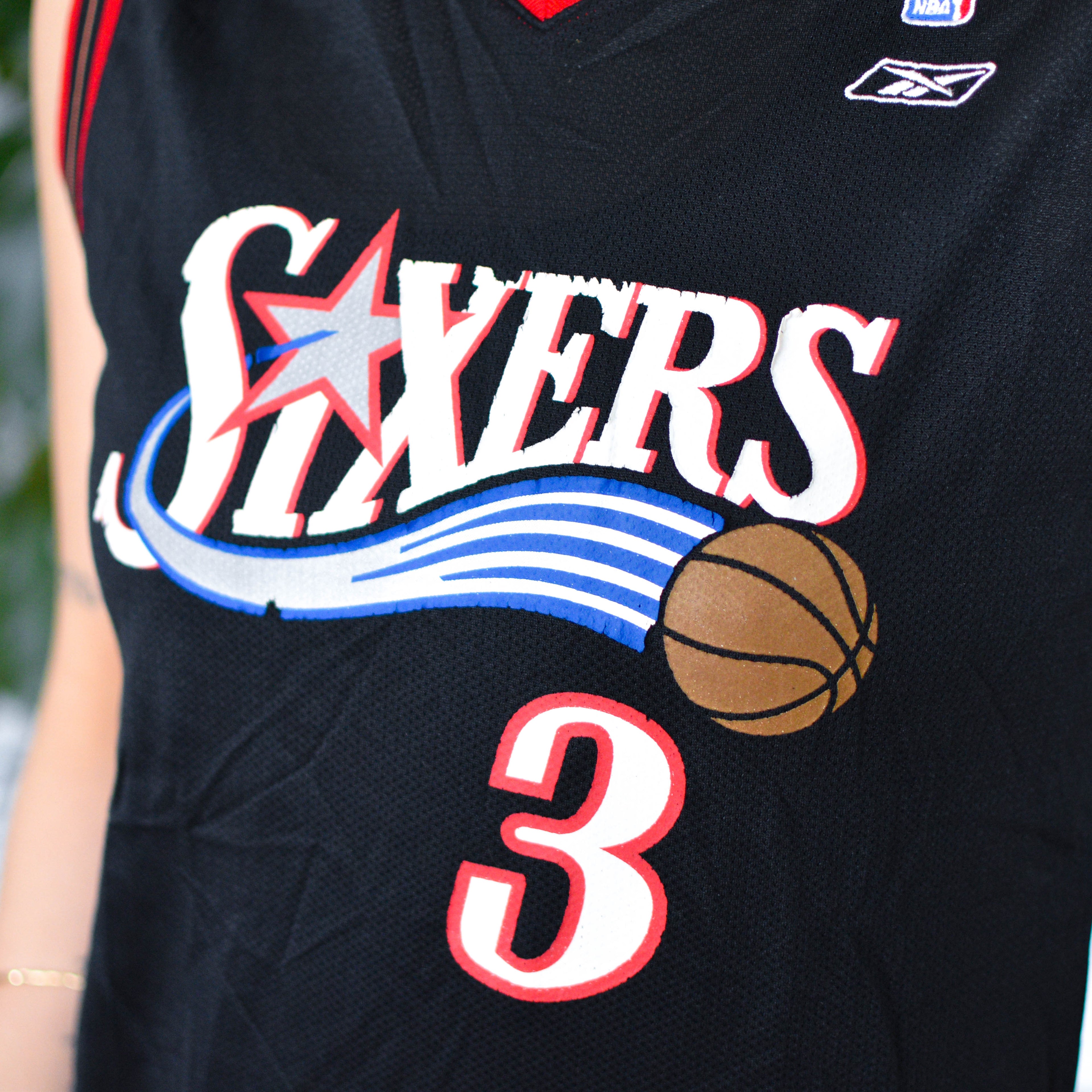 Vintage Philadelphia 76ers Allen Iverson Jersey
