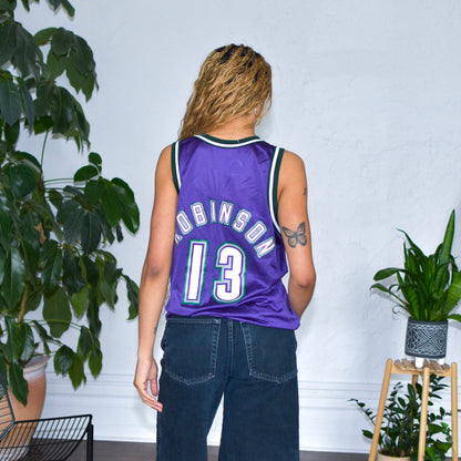 Vintage 90s Milwaukee Bucks Glenn Robinson Champion Jersey