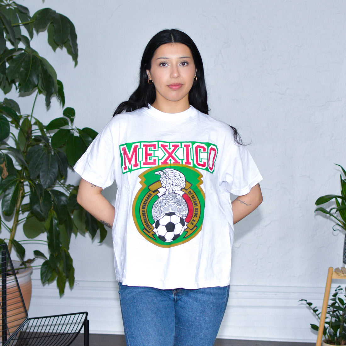 Vintage Rafael Marquez Mexico National Team Graphic T-Shirt
