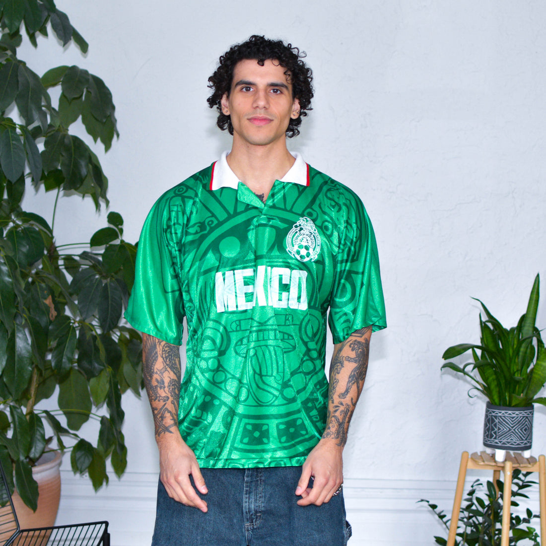 Vintage 1998 Mexico National Team Replica Jersey